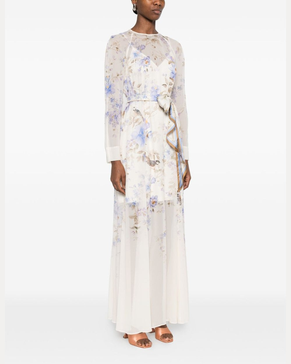 Zimmermann Luna Printed Long Dress Glam Steals
