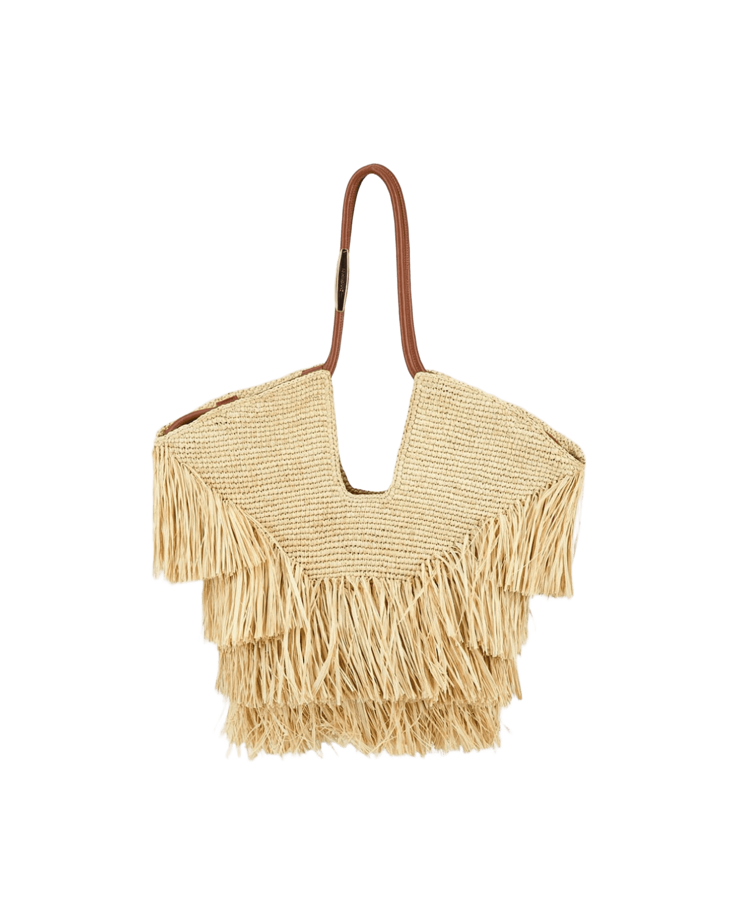 Zimmermann Goldentime Medium Raffia Tote Bag