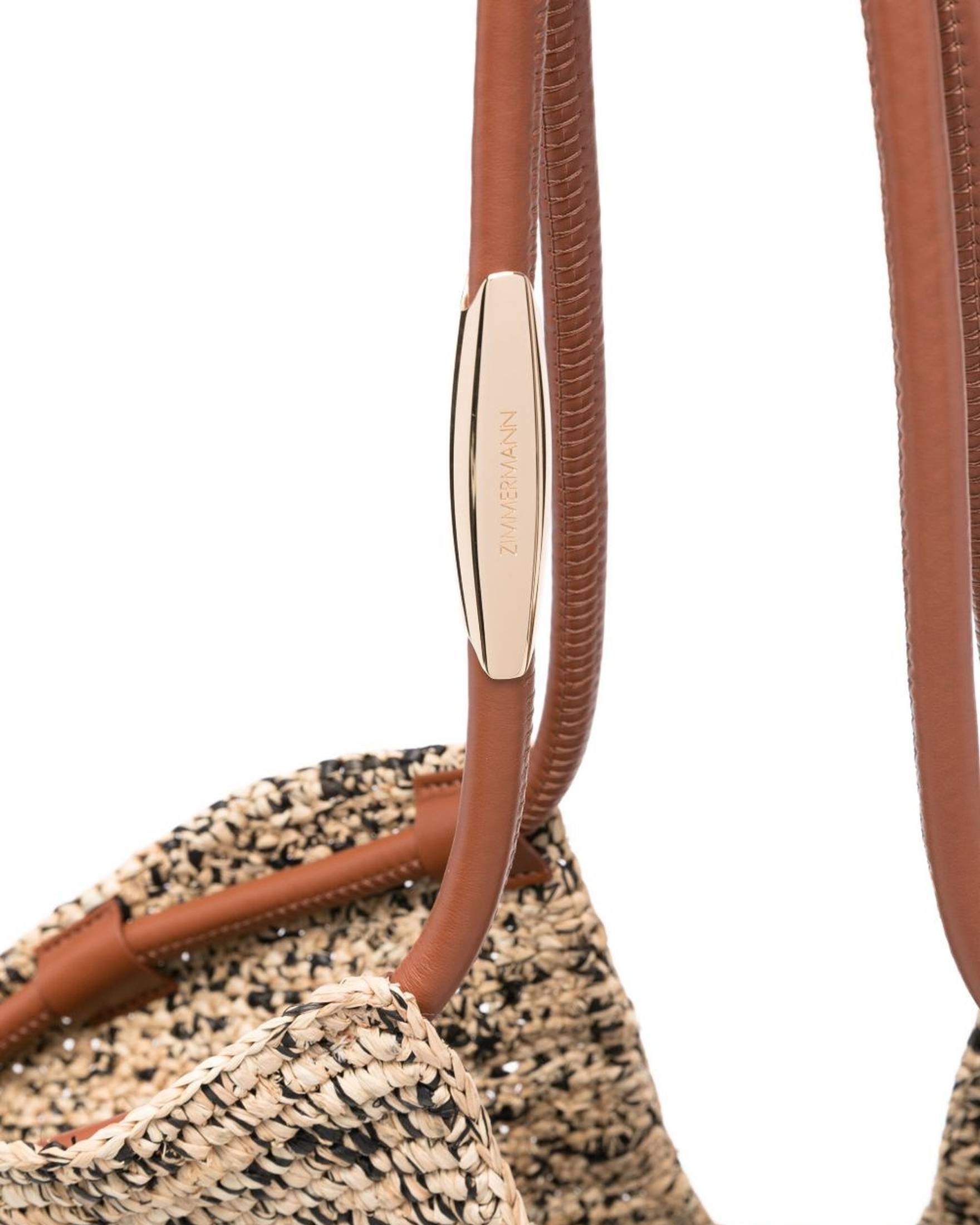 Zimmermann Goldentime Medium Shopping Bag Glam Steals