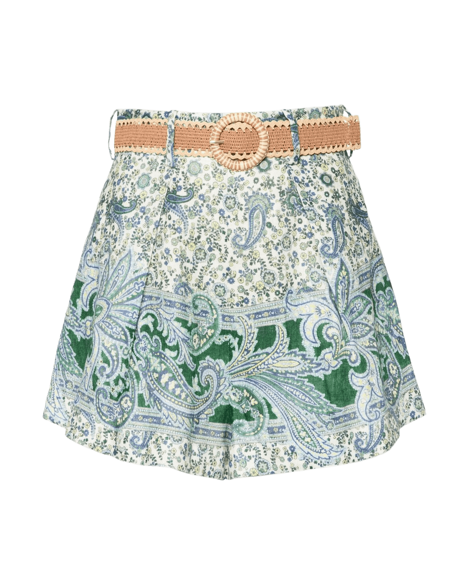 Zimmermann Green Shorts Short Trousers