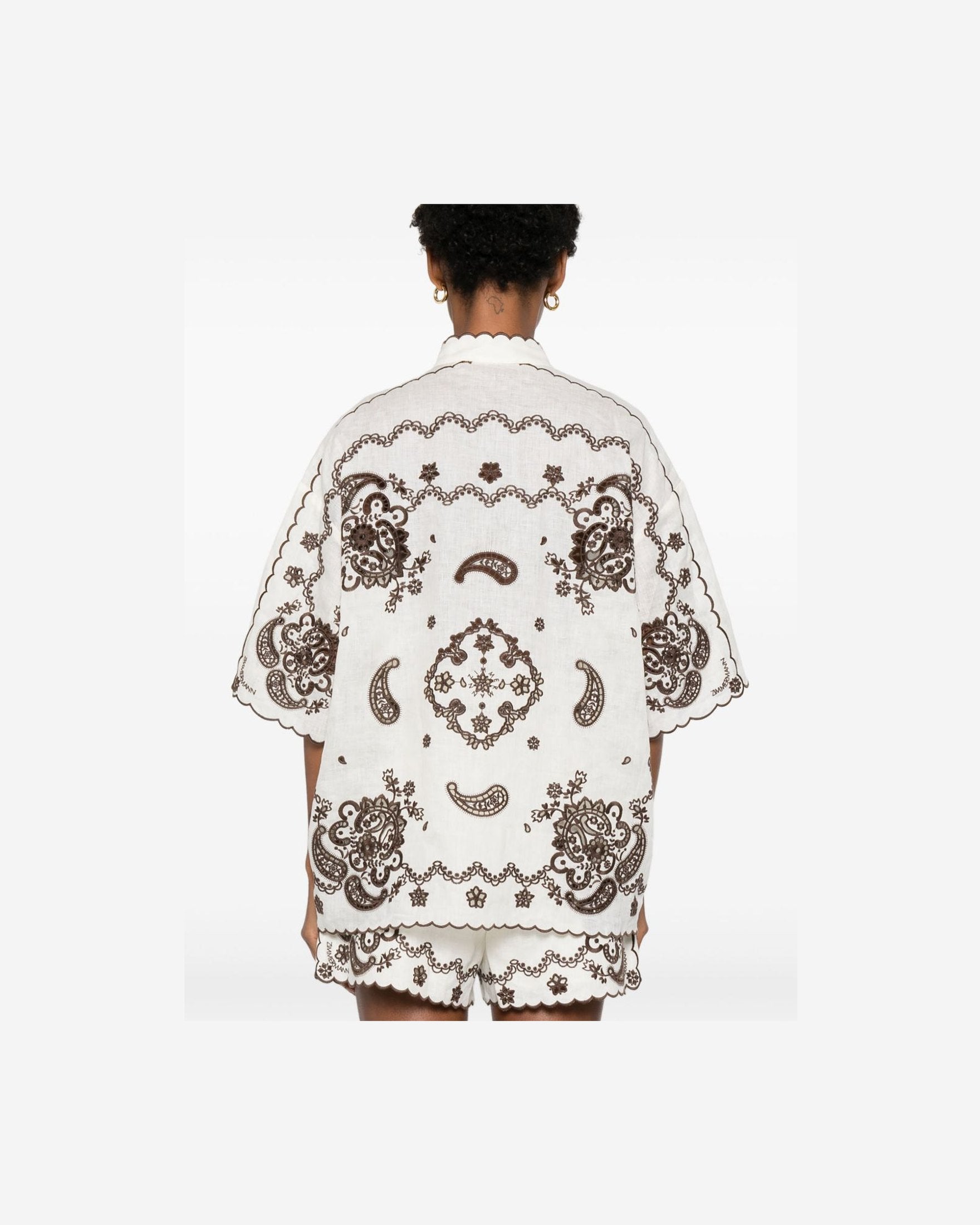 Zimmermann Ivory Shirt Glam Steals