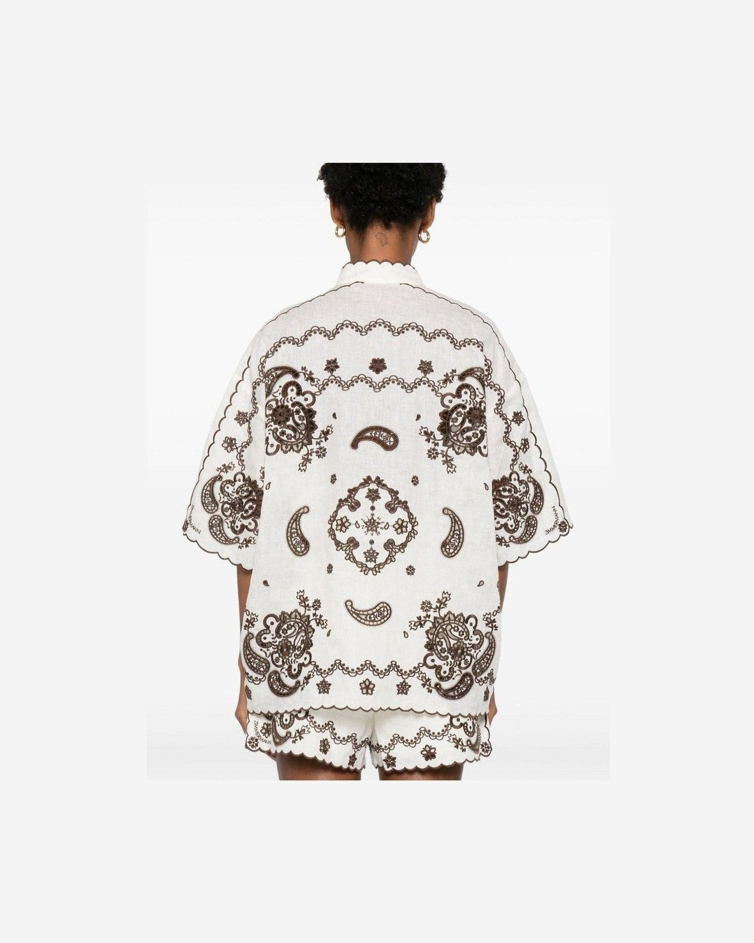 Zimmermann Ivory Shirt Glam Steals