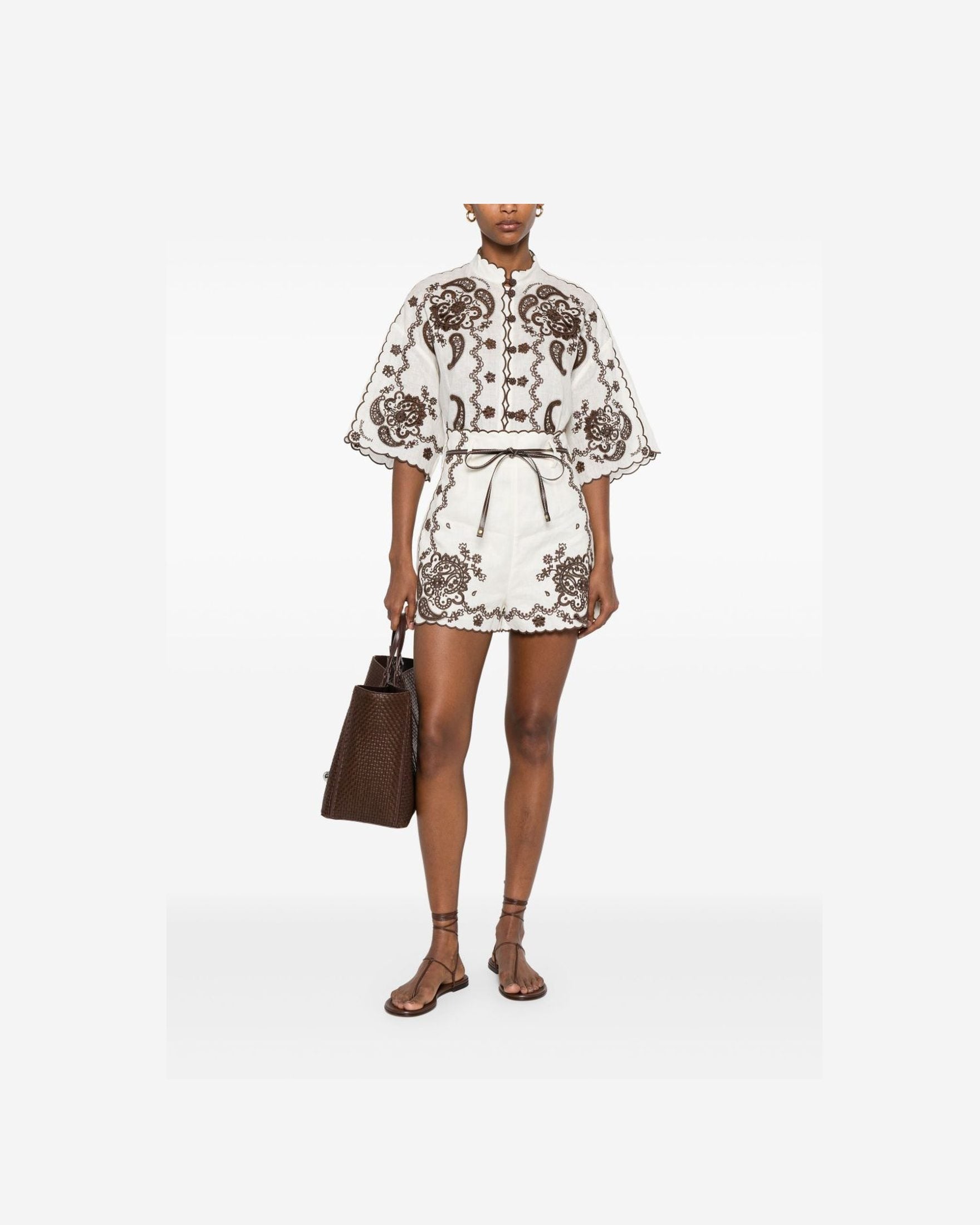 Zimmermann Ivory Shorts Glam Steals