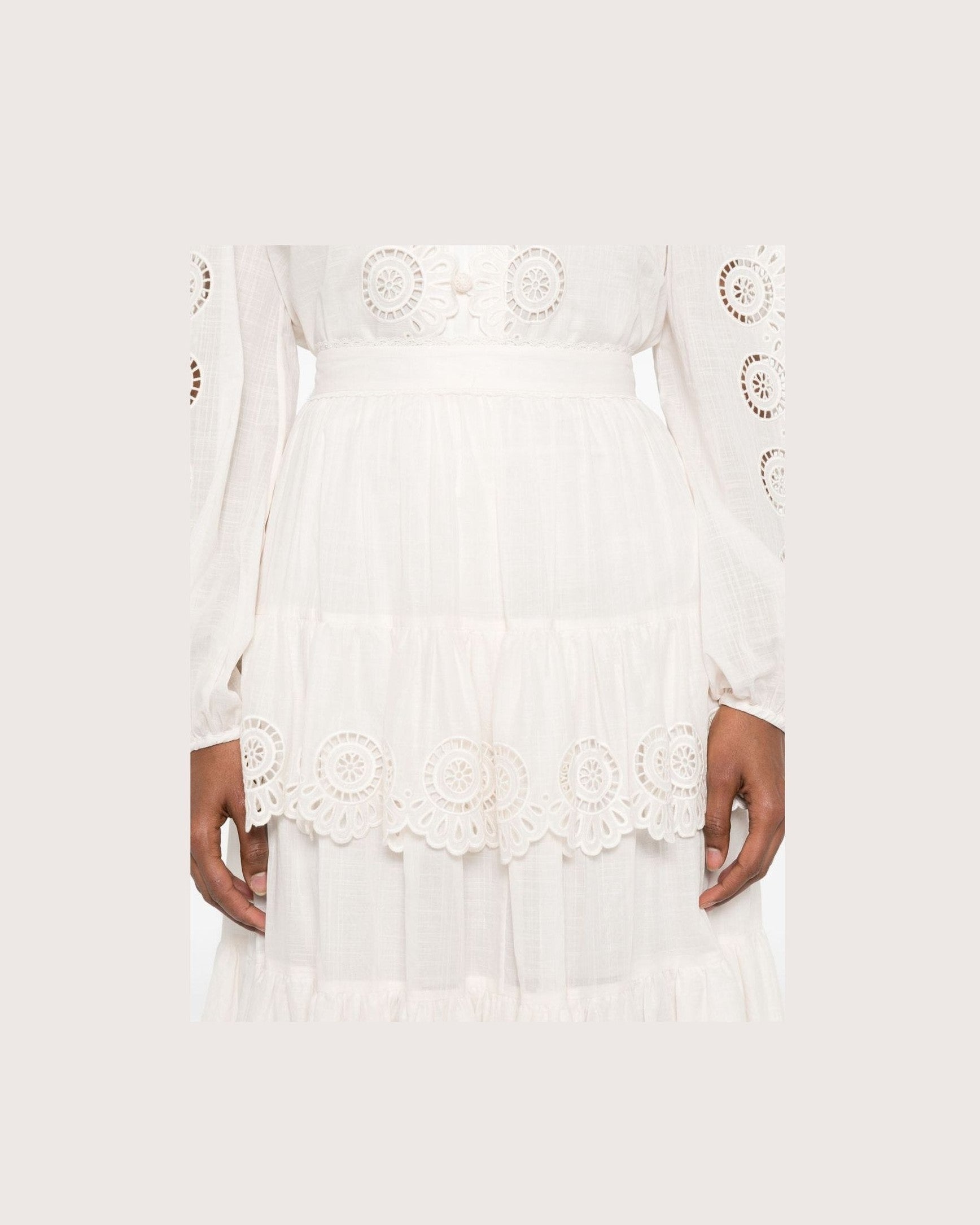 Zimmermann Ivory Skirt Glam Steals