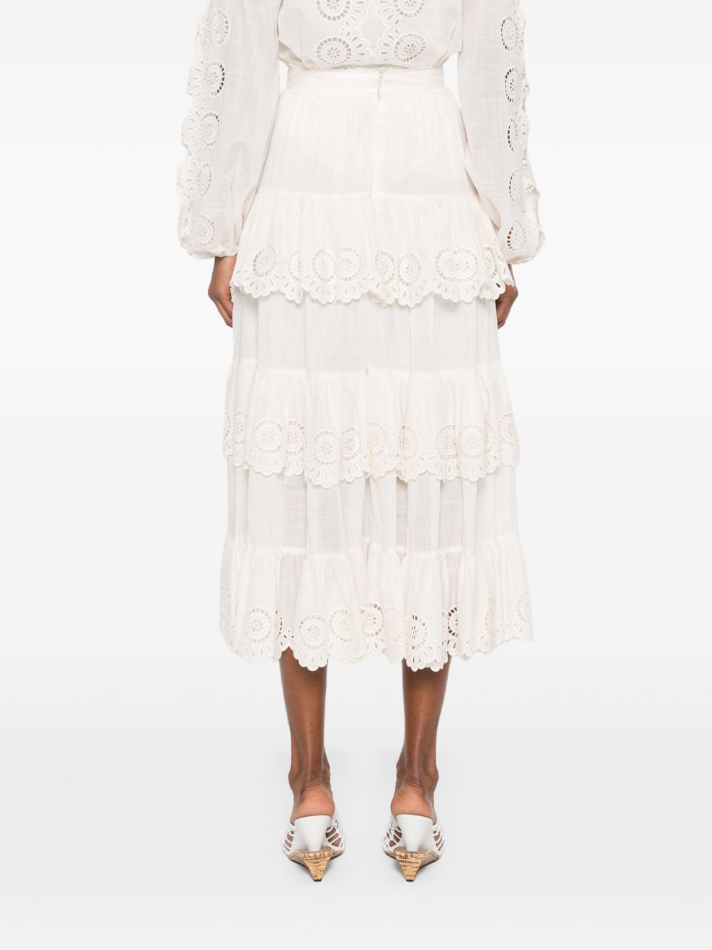 Zimmermann Ivory Skirt Glam Steals