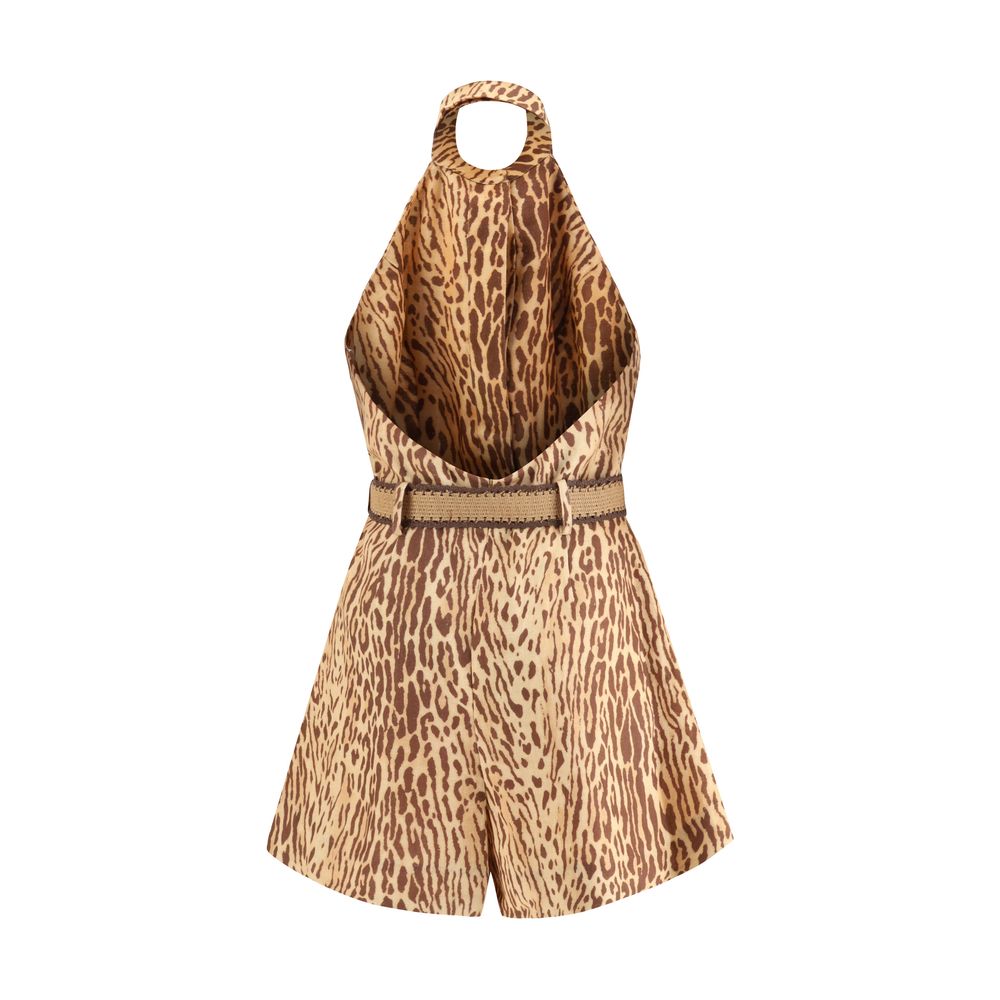 Zimmermann Leopard Short Dress Glam Steals