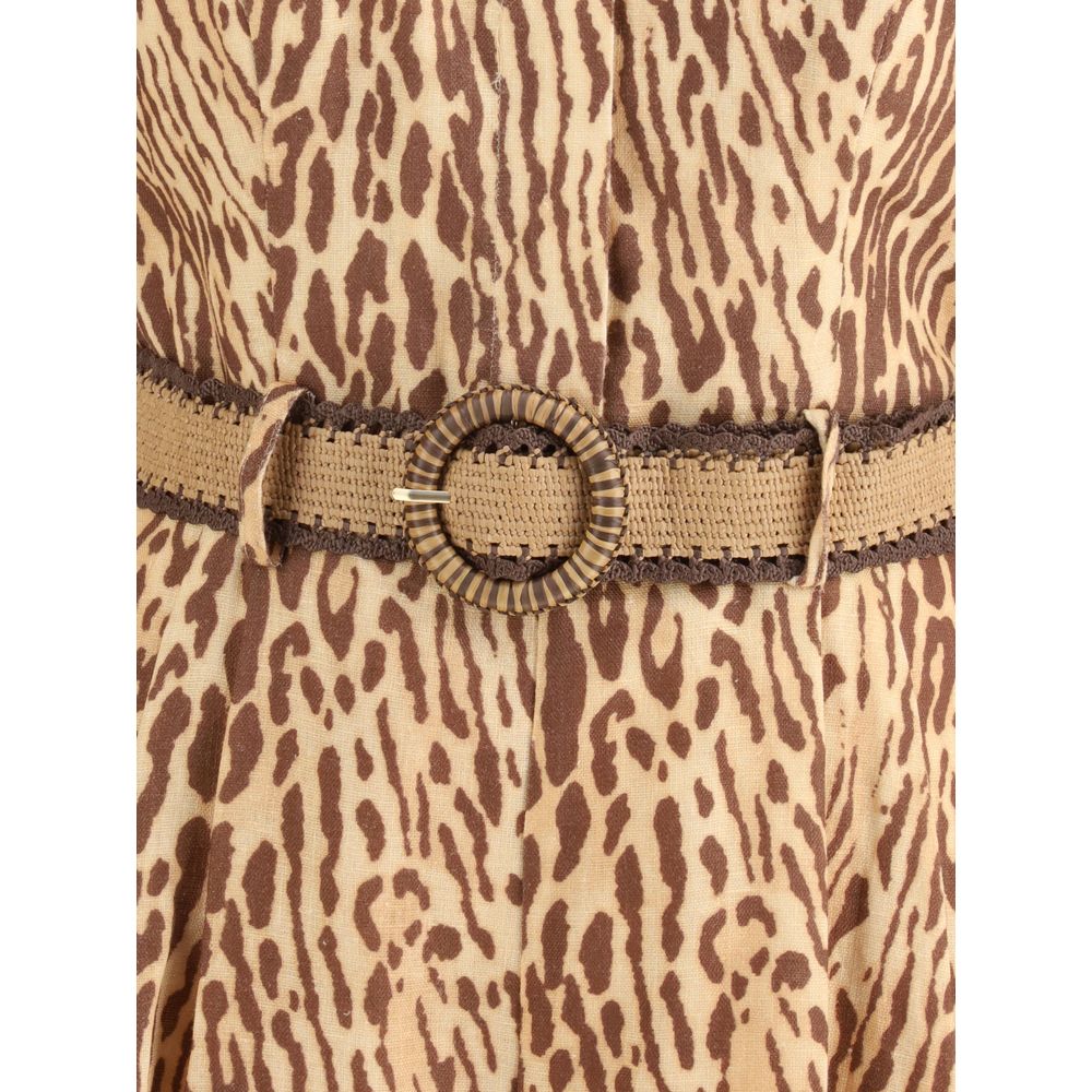 Zimmermann Leopard Short Dress Glam Steals