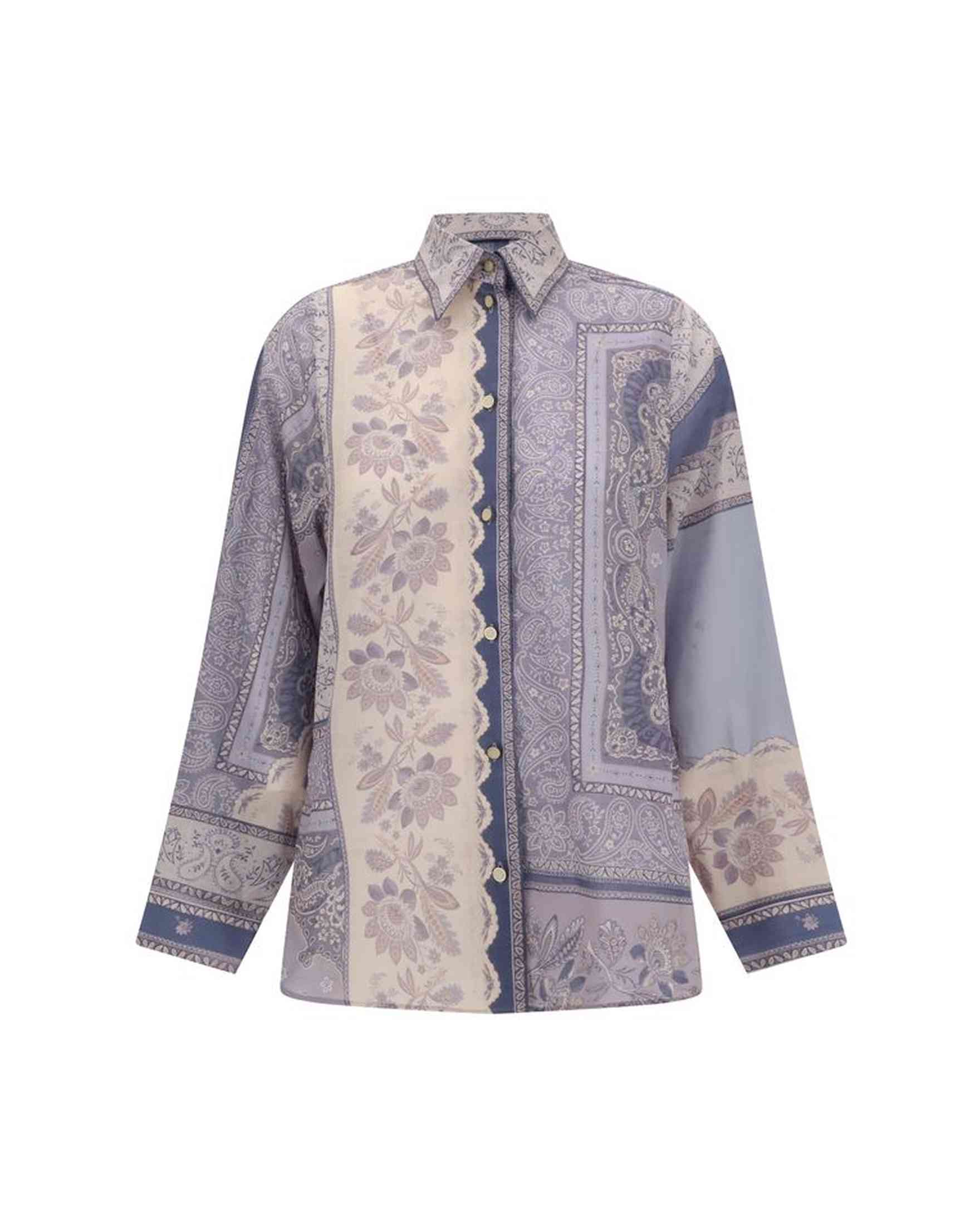 Zimmermann Lucky Relaxed Shirt Glam Steals