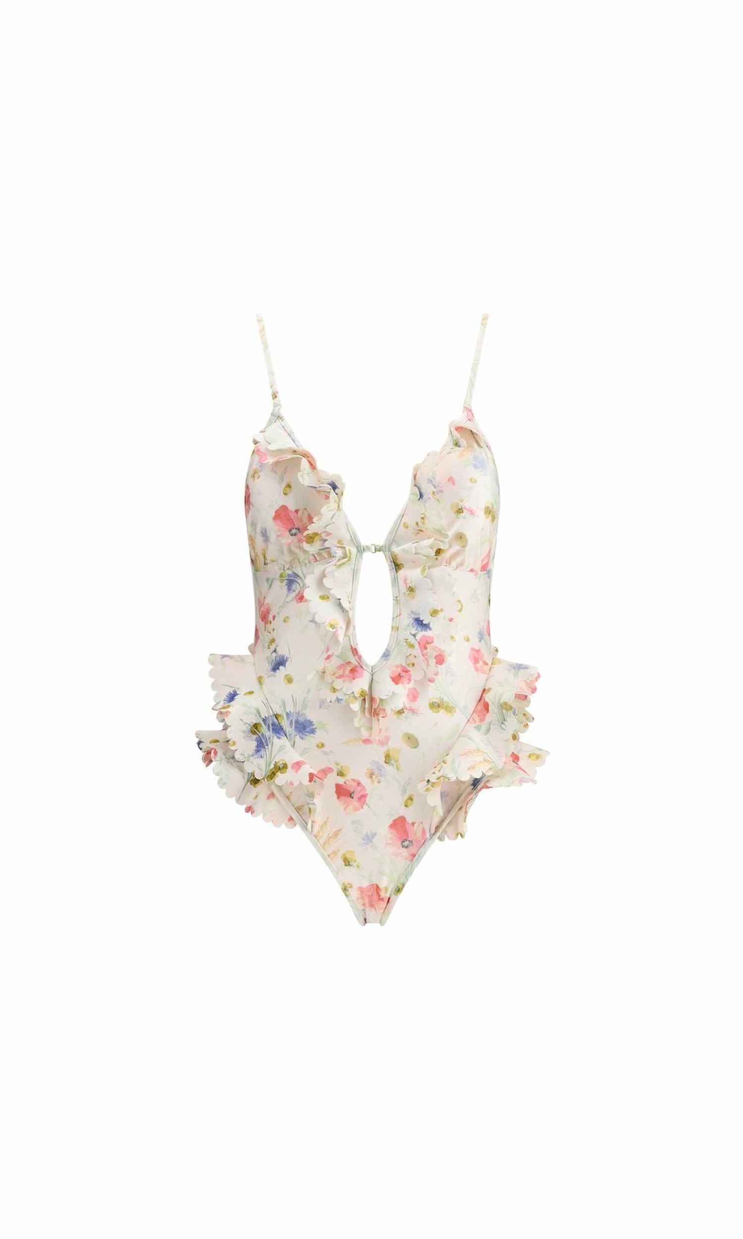 Zimmermann Lucky Waterfall Swimsuit Glam Steals