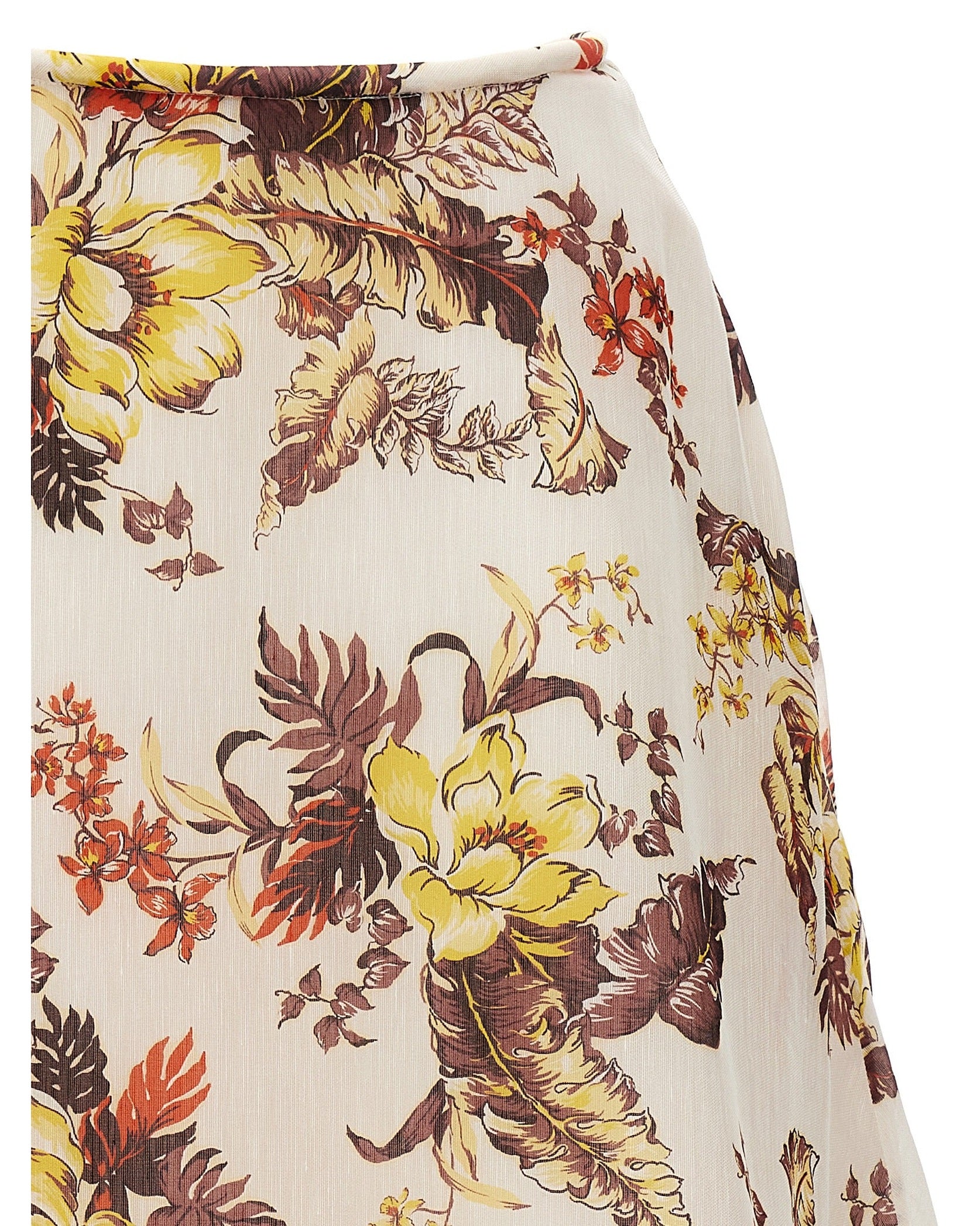 Zimmermann Matchmaker Floral Flare Skirt Glam Steals
