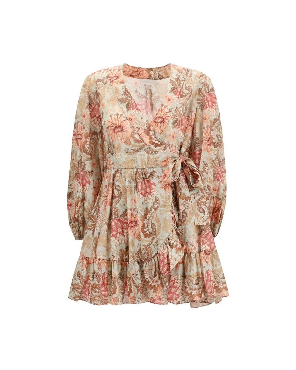 Zimmermann Multicolor Cotton Casual Dress
