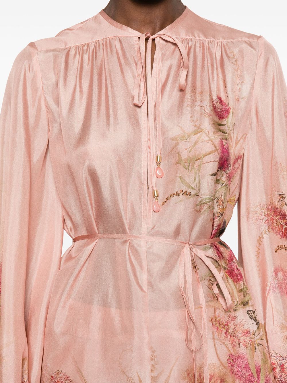 Zimmermann Pink Top Glam Steals