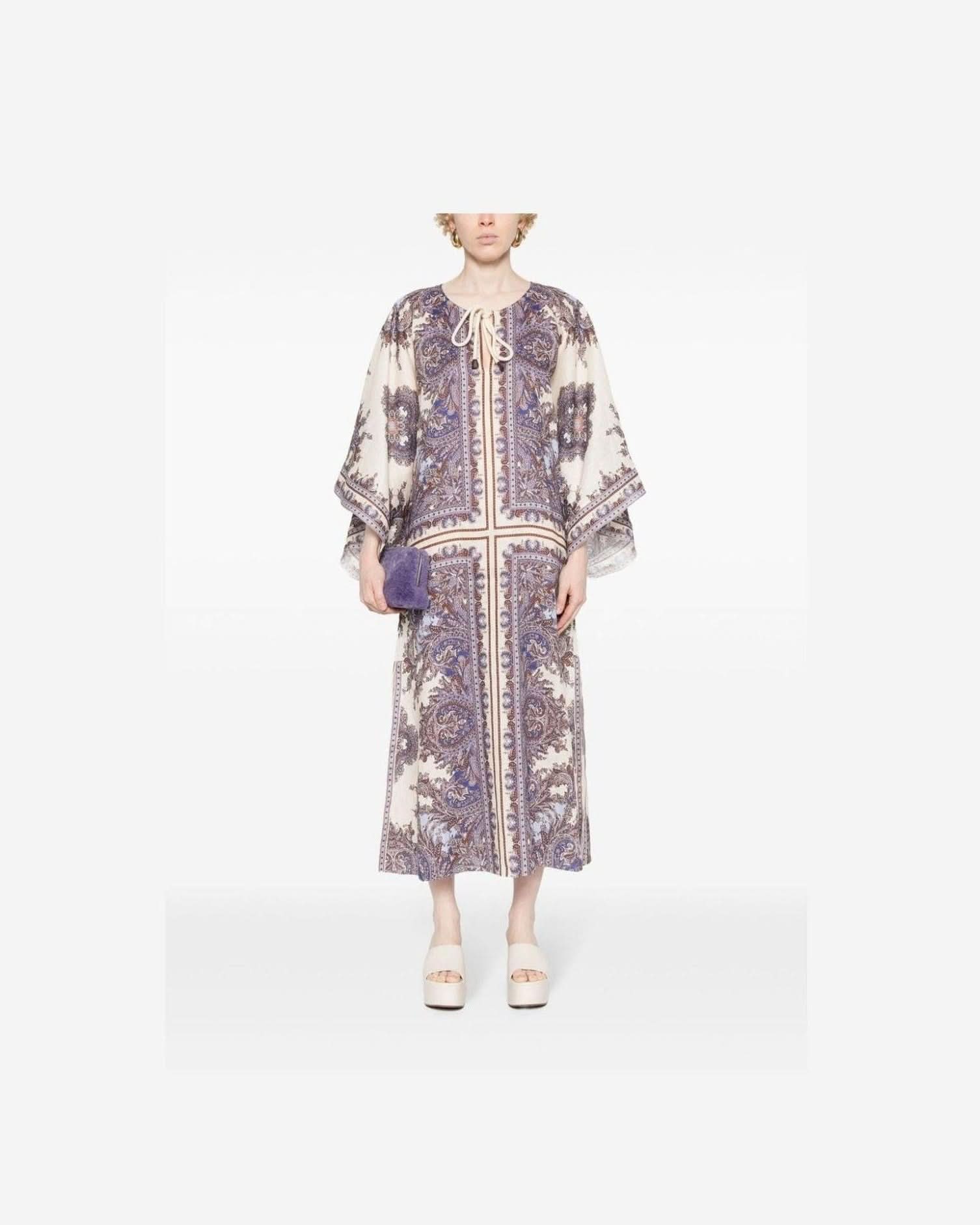 Zimmermann Purple Dress Dresses