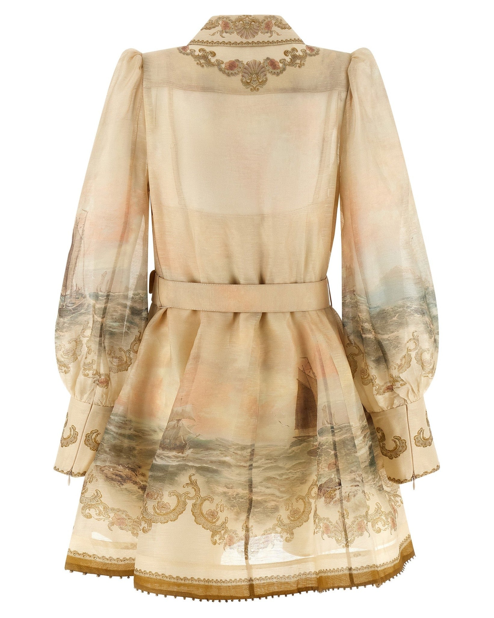 Zimmermann Rebellion Marine Dress Glam Steals