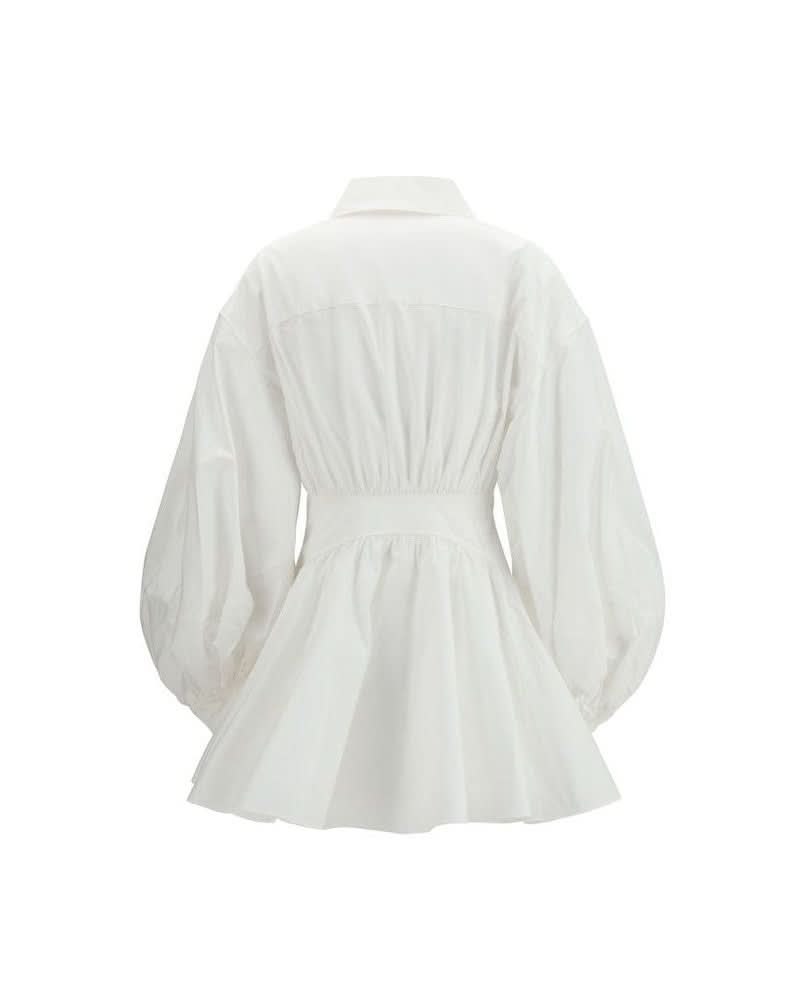 Zimmermann White Cotton Casual Dress
