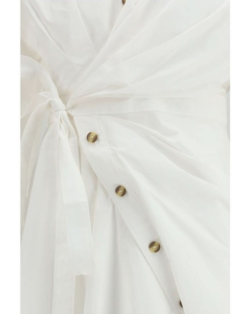 Zimmermann White Cotton Casual Dress