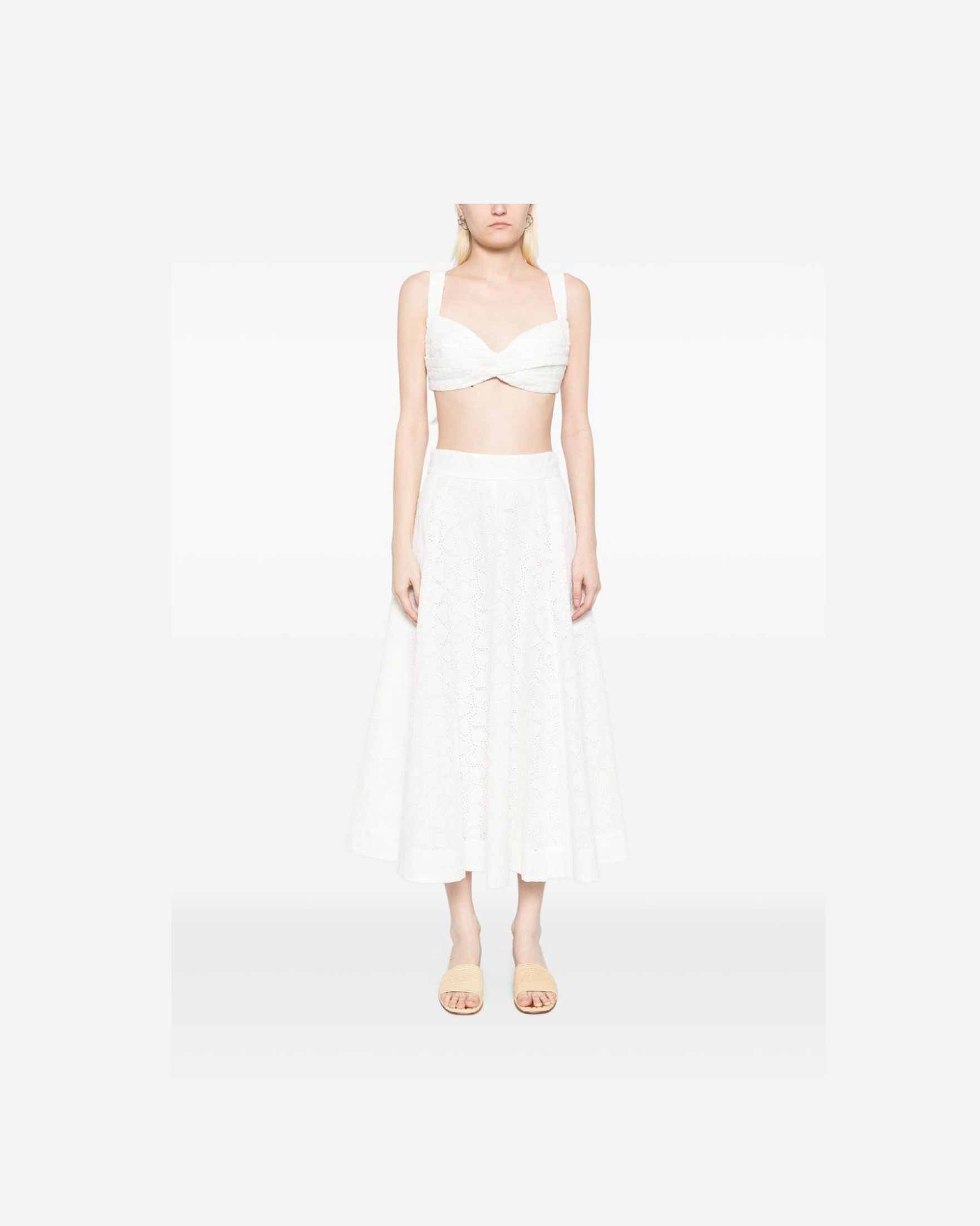 Zimmermann White Skirt Glam Steals