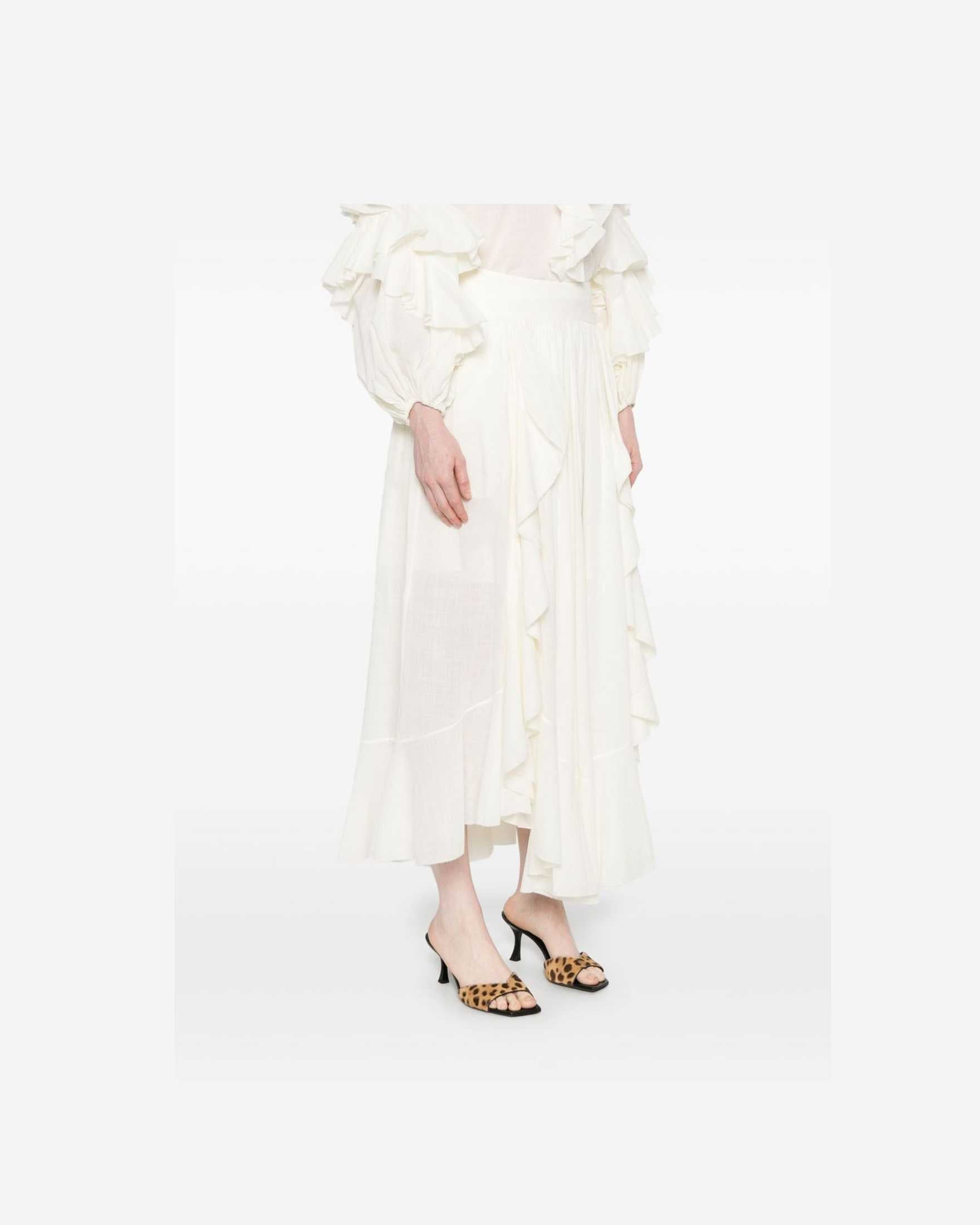 Zimmermann White Skirt Glam Steals