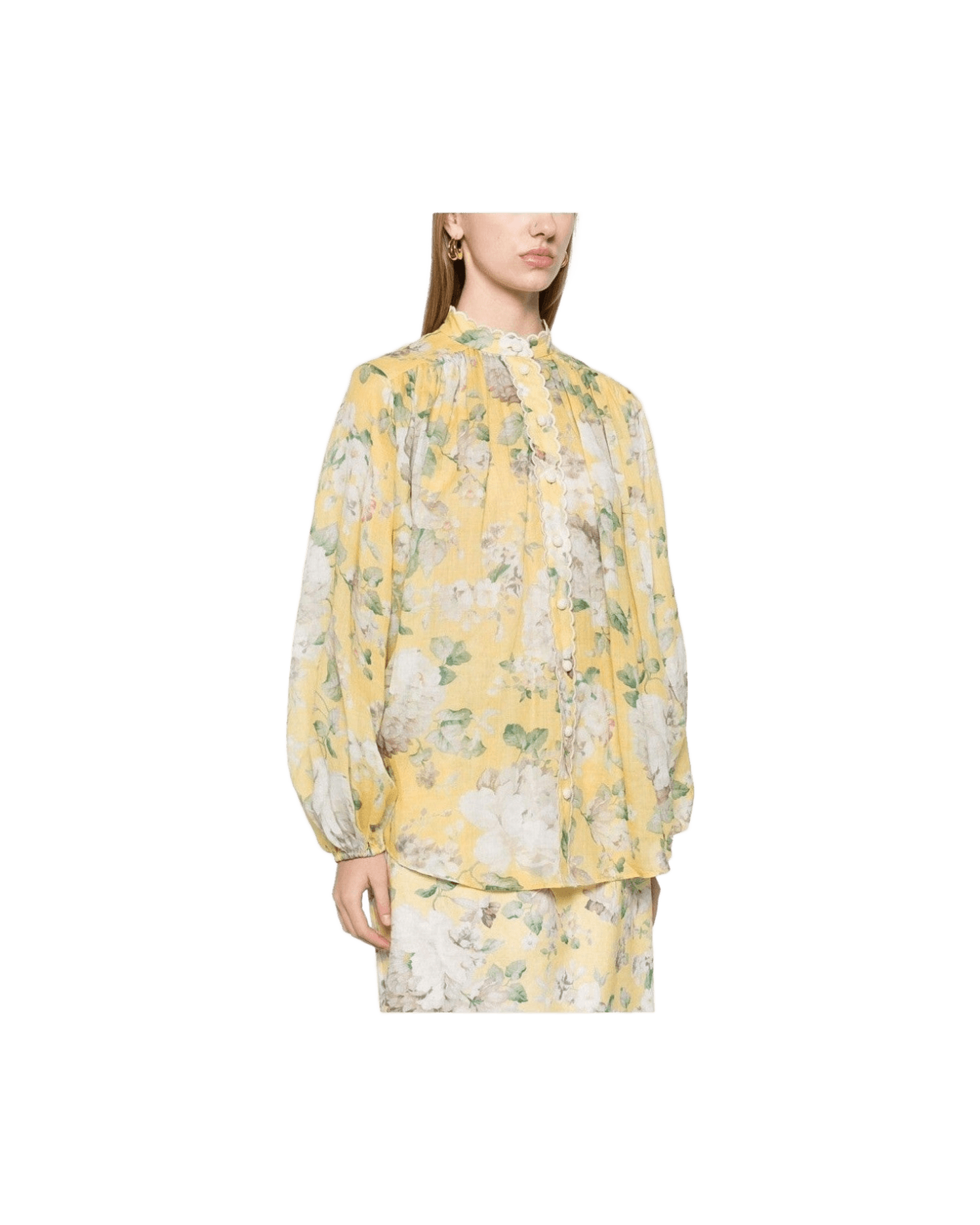 Zimmermann Shirt Yellow Glam Steals