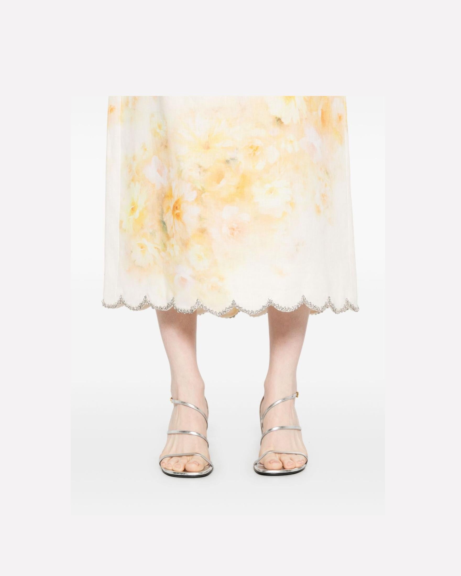 Zimmermann Yellow Skirt Glam Steals