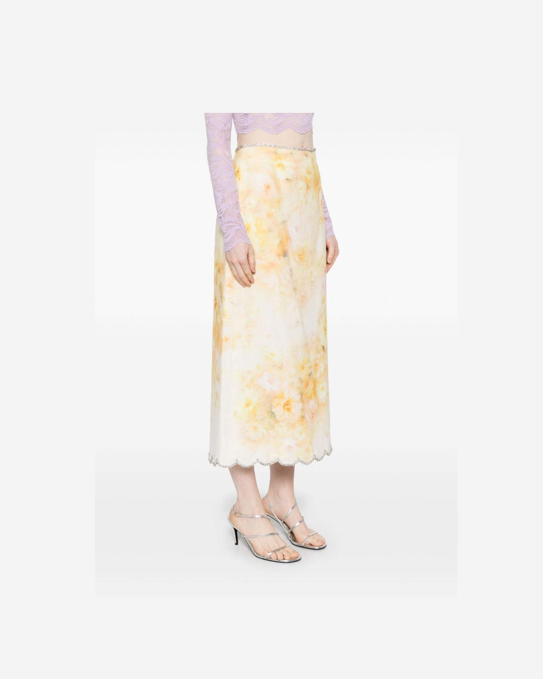 Zimmermann Yellow Skirt Glam Steals