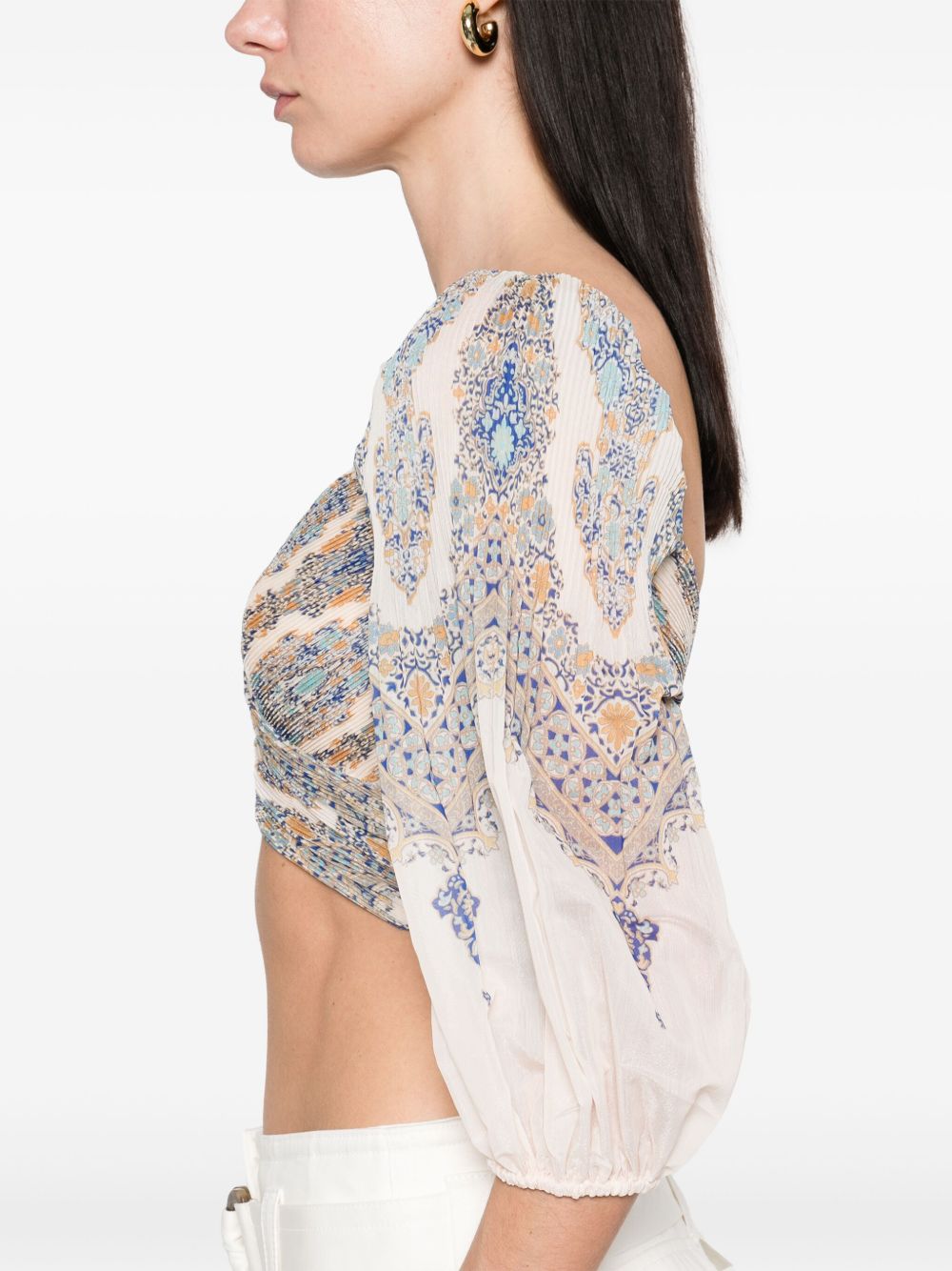 Zimmermann Zimmerman Pleated Design Top Glam Steals