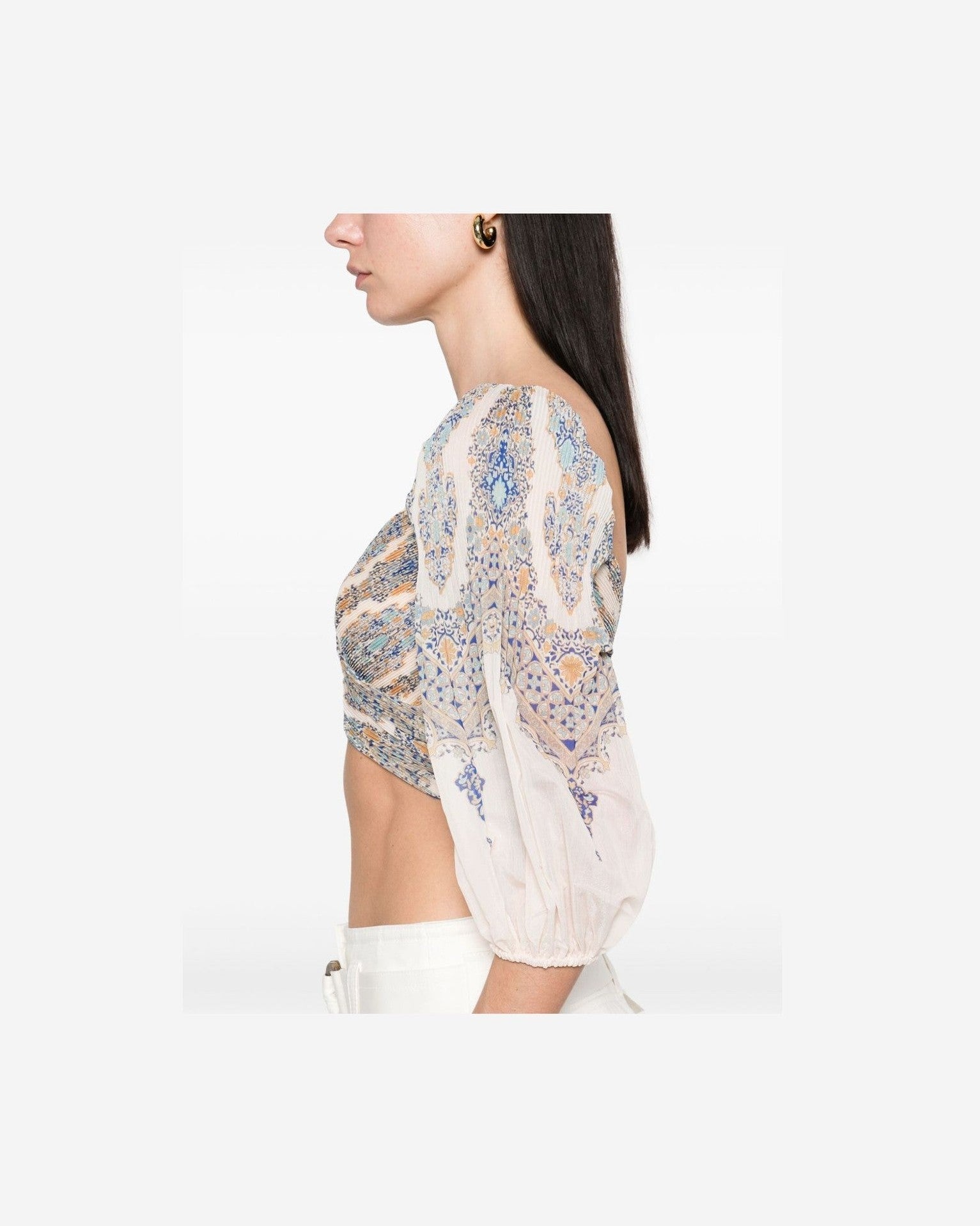 Zimmermann Zimmerman Pleated Design Top Blouses