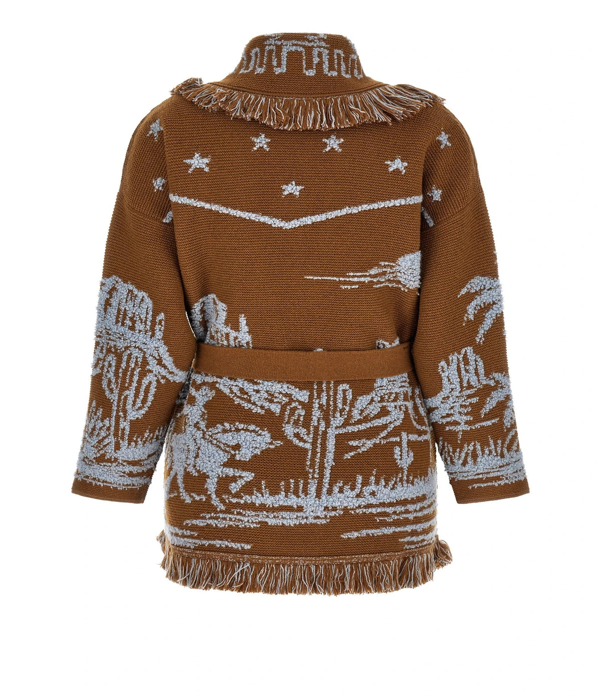 Alanui Cardigan in brown, Cashmere — view 2