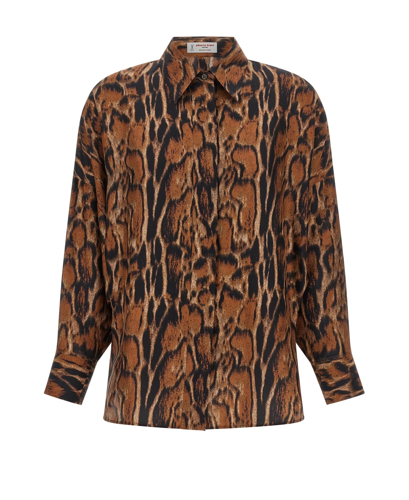 Alberto Biani Blouse in brown, Silk