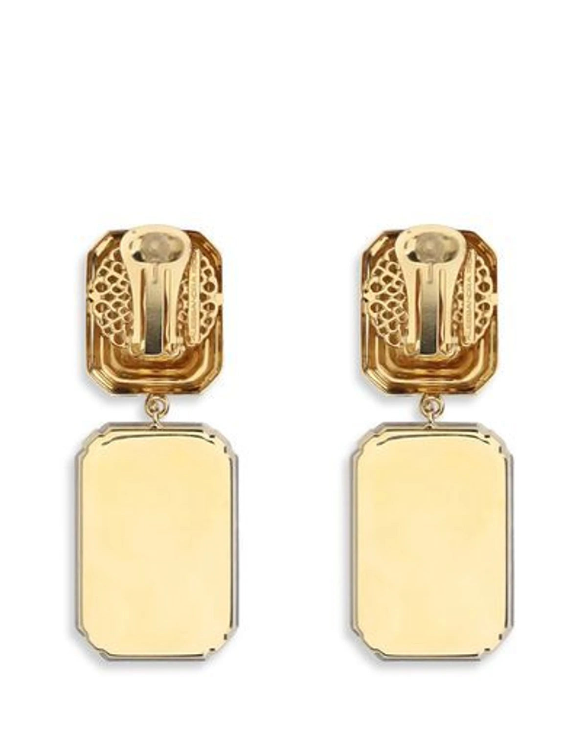Alessandra Rich Earring in gold, Glass โ view 2