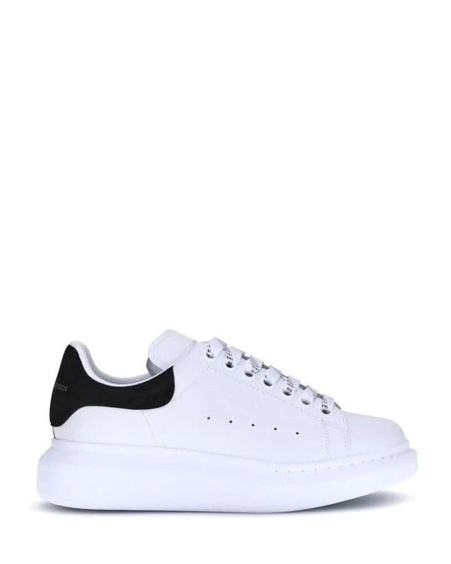 Alexander Mcqueen White Calf Leather Bos Taurus Platform Sneakers