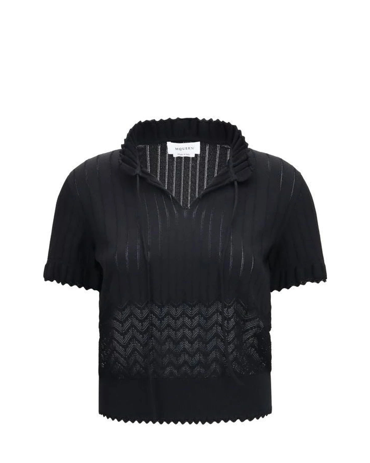 Alexander McQueen Blouse in black, Viscose