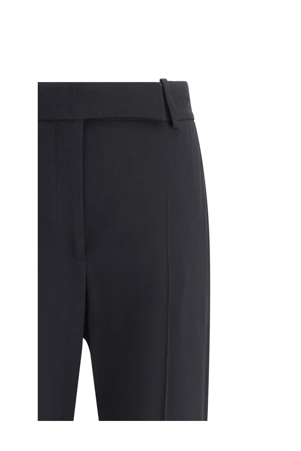 Alexander McQueen Palazzo Pant in black, Acetate — view 3