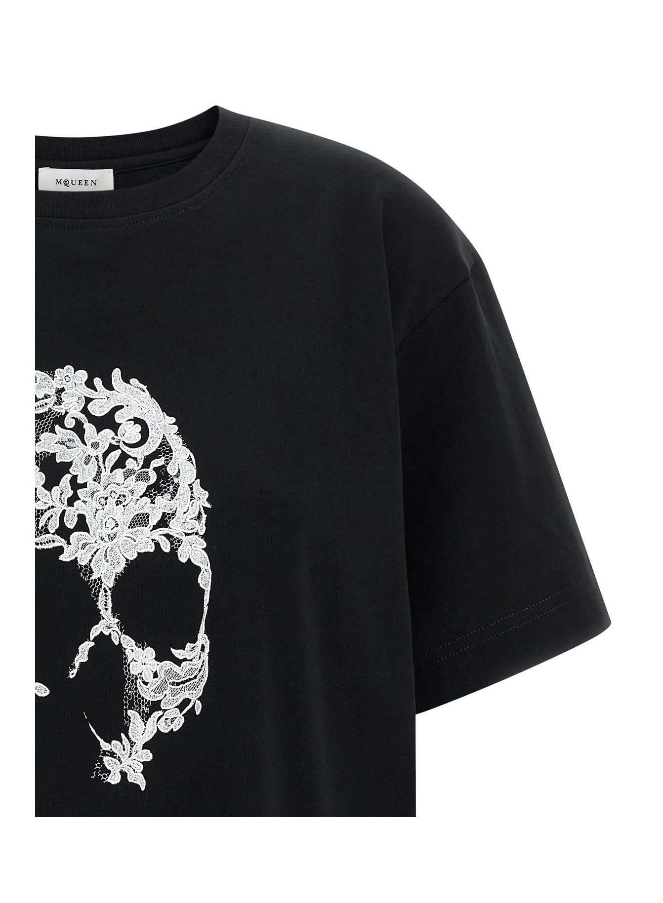 Alexander McQueen T-Shirt in black, Cotton — view 3