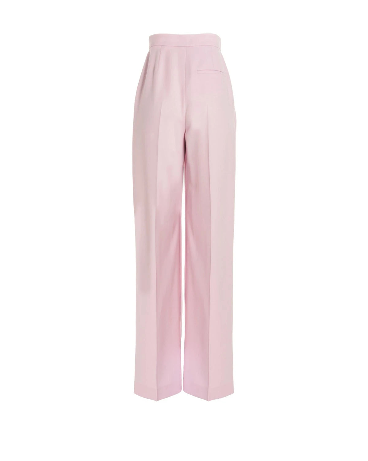 Alexander McQueen Trouser in pink, Wool — view 2