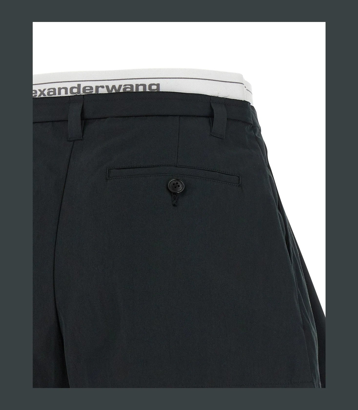 Alexander Wang Bermuda in black, Cotton โ view 4
