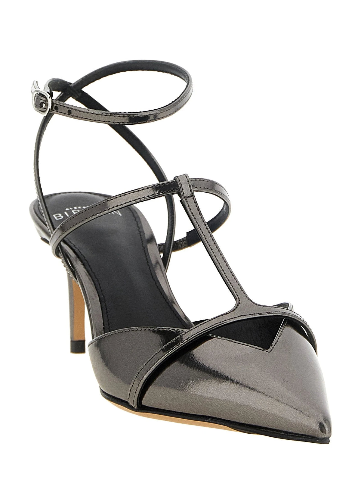 Alexandre Birman Sandals in silver, Calfskin Leather — view 2