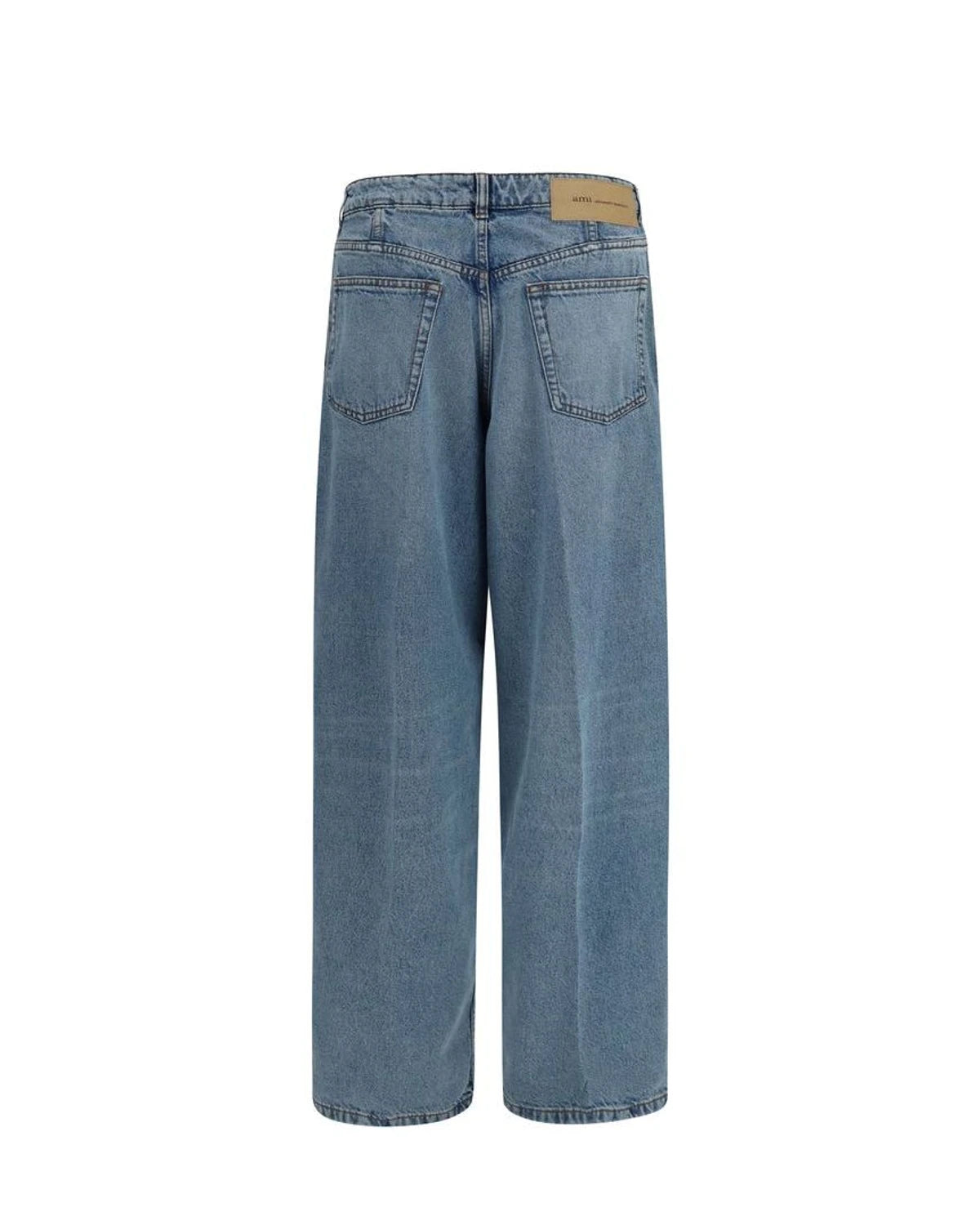 Ami Paris Jean in blue, Cotton — view 2