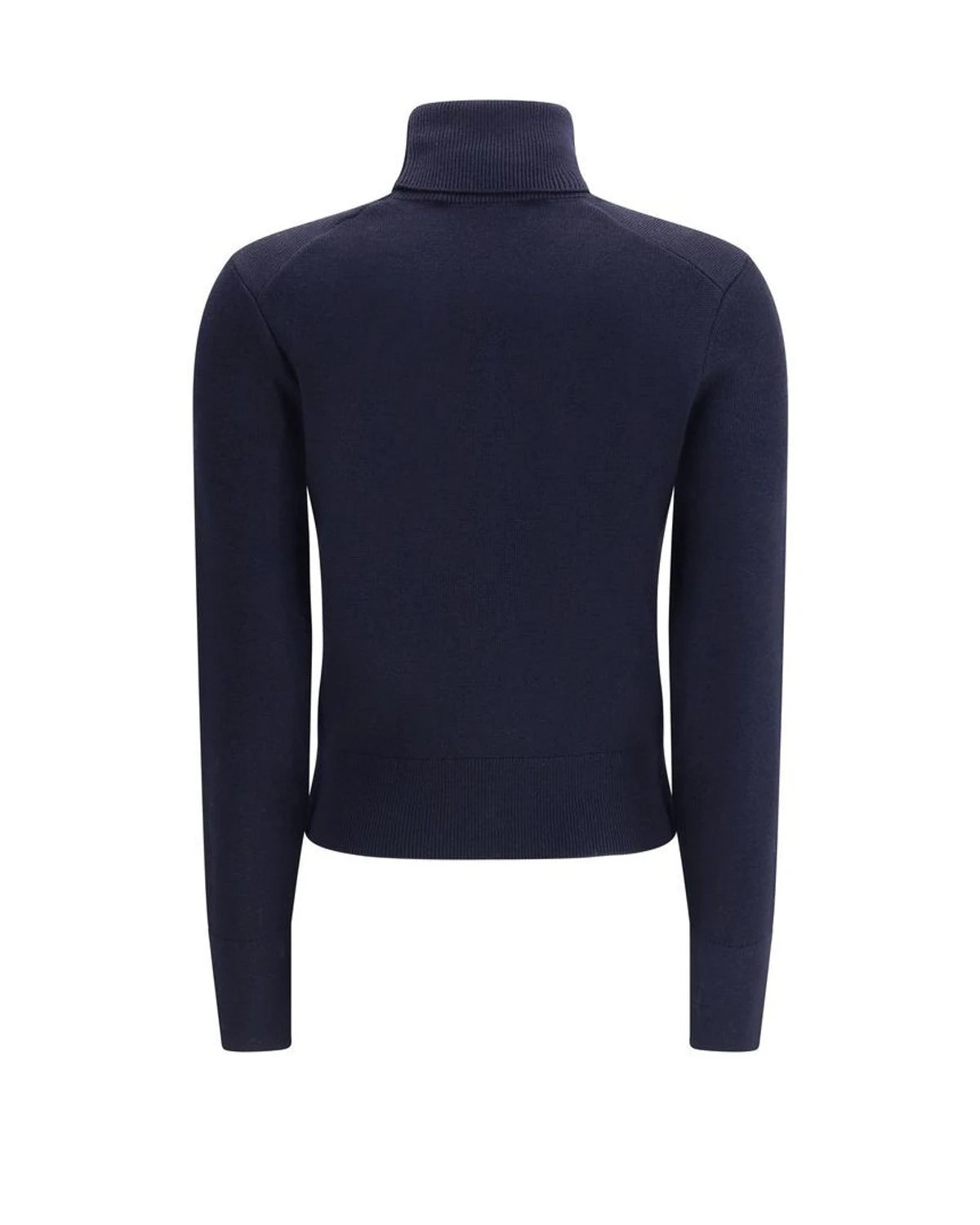 Ami Paris Sweater in blue, Merino Wool — view 2
