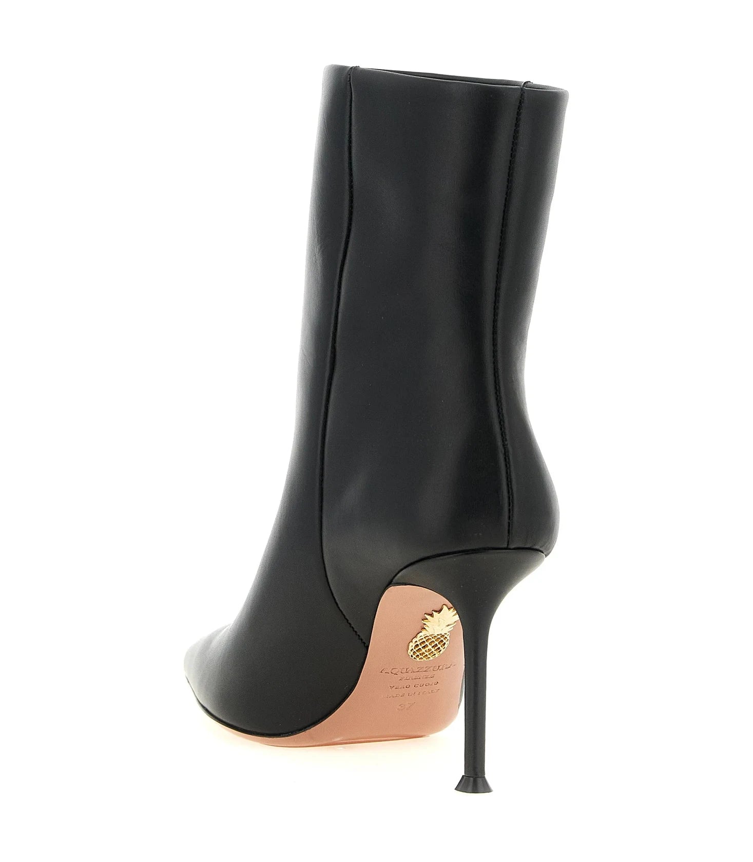 Aquazzura Ankle Boots in black, Calfskin Leather — view 3