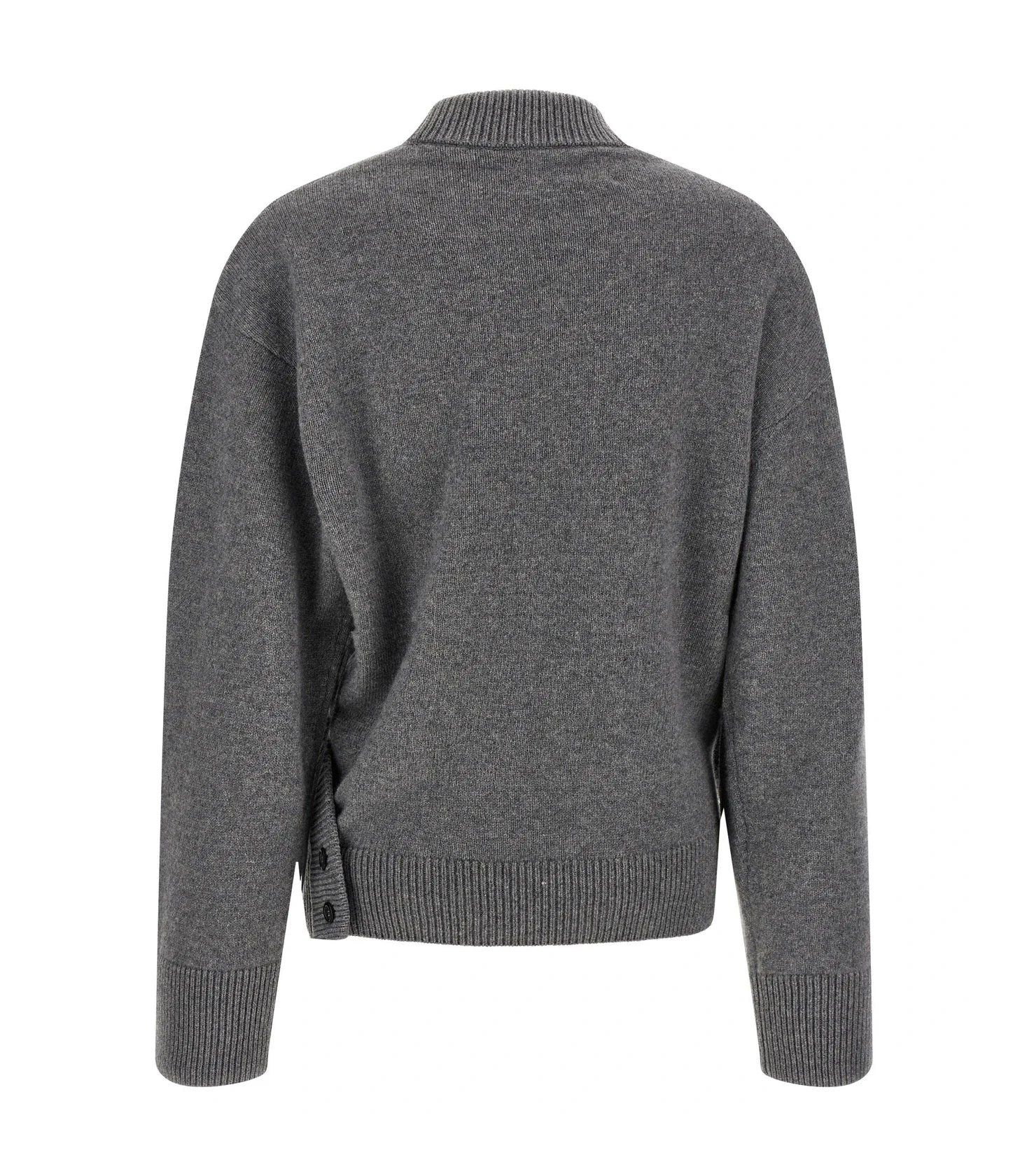 Armarium Cardigan in gray, Wool — view 2