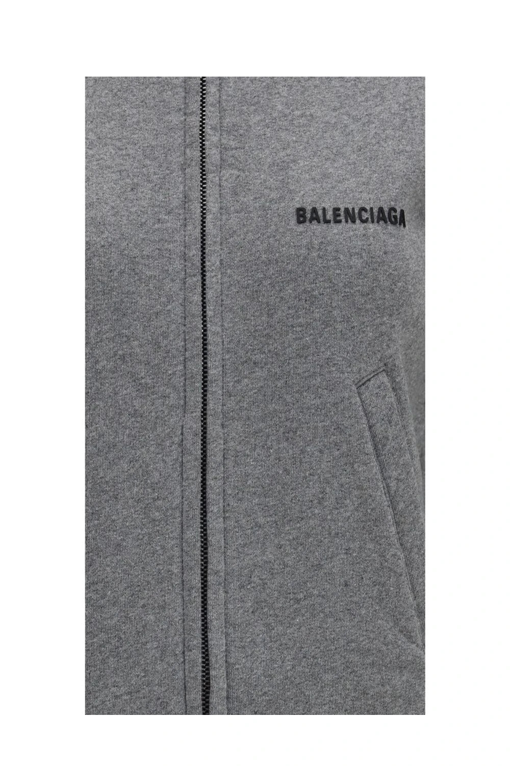 Balenciaga Hoodie in gray, Cotton — view 3