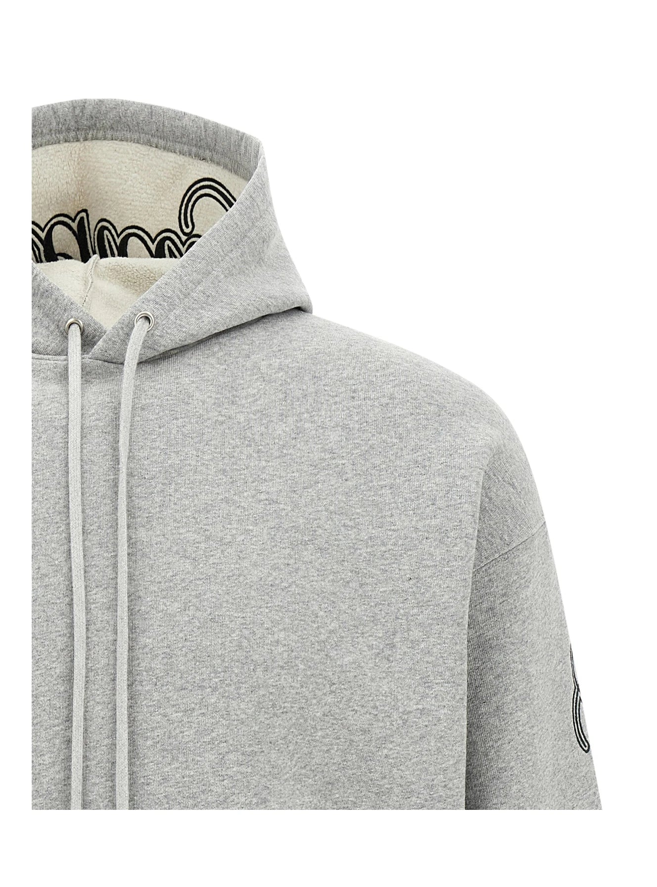 Balenciaga Hoodie in gray, Cotton — view 4