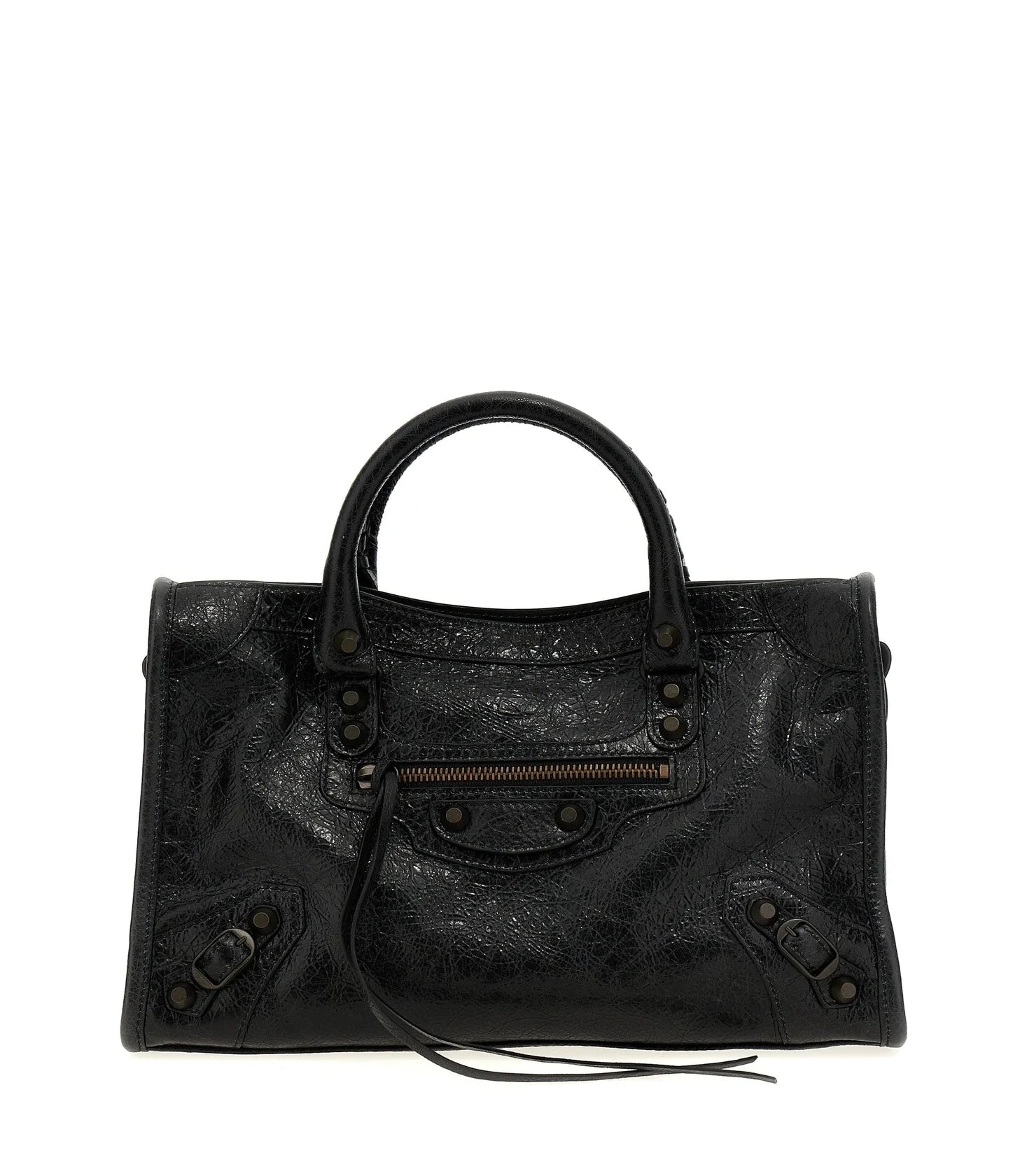 Balenciaga Satchel Bag in black, Lamb Leather