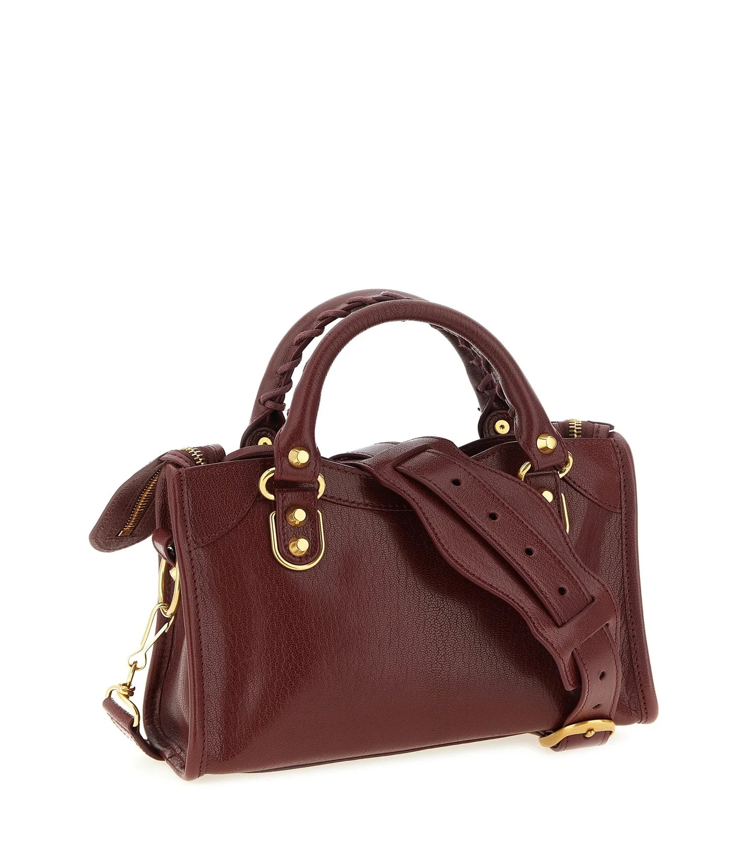 Balenciaga Satchel Bag in red, Goat Leather — view 2