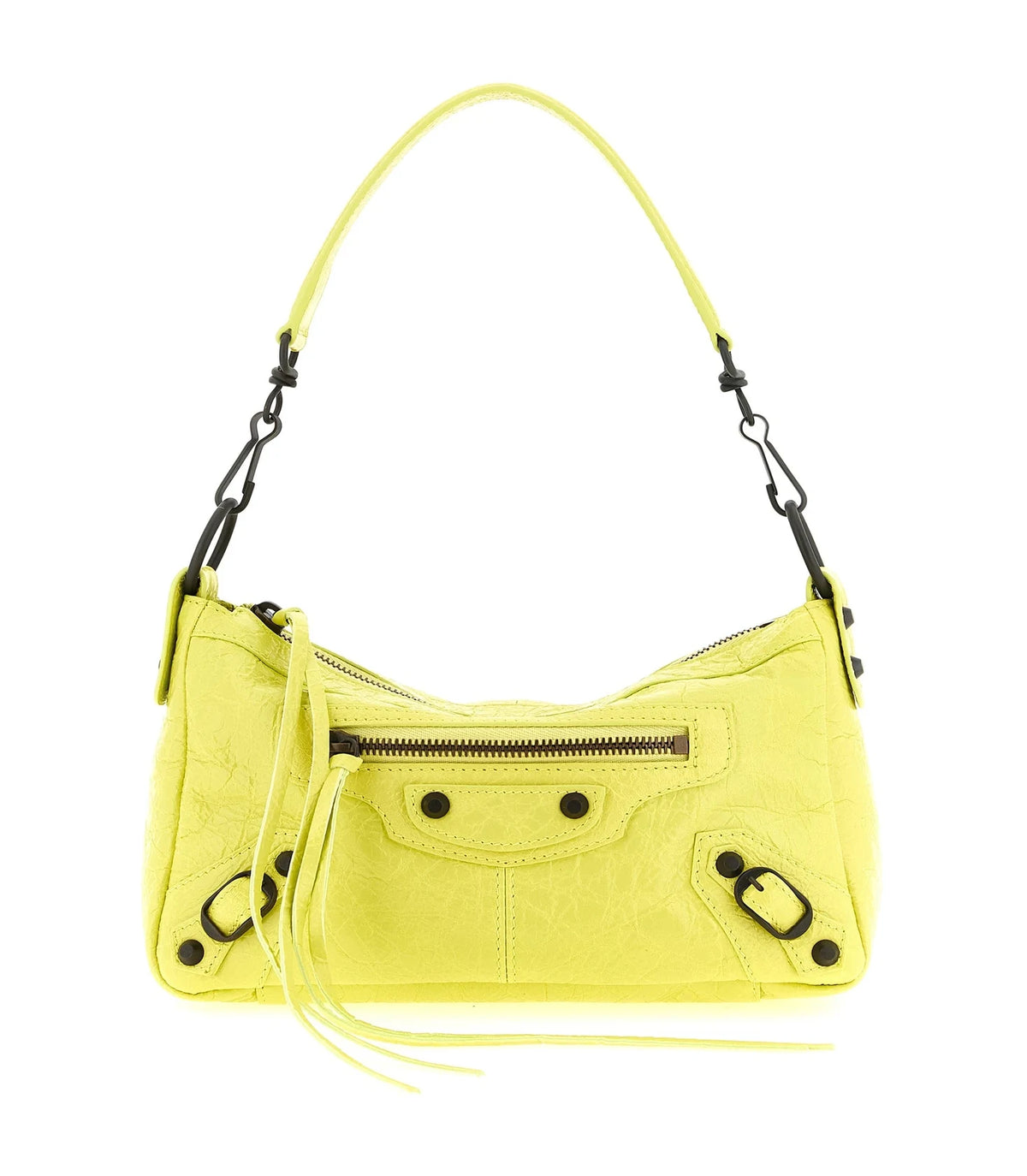 Balenciaga Shoulder Bag in yellow, Lamb Leather