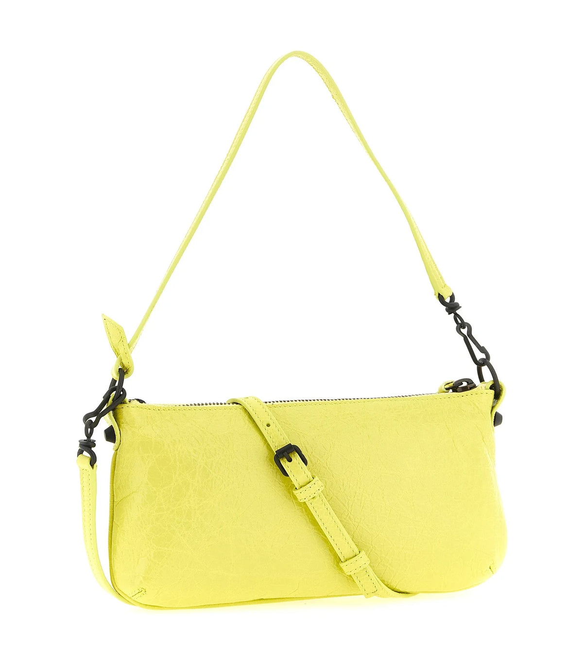 Balenciaga Shoulder Bag in yellow, Lamb Leather — view 2