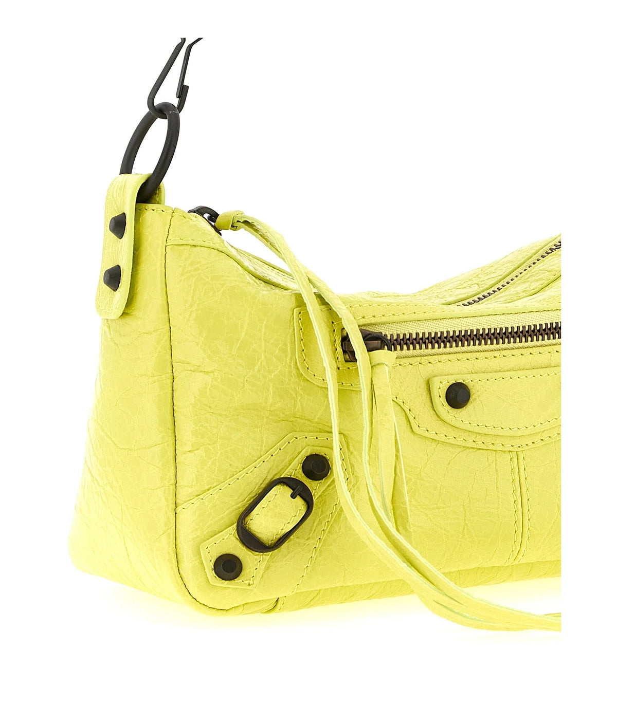 Balenciaga Shoulder Bag in yellow, Lamb Leather — view 3