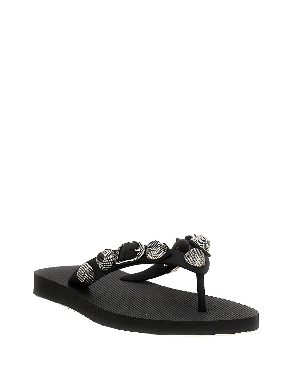 Balenciaga Slides in black, Rubber — view 2