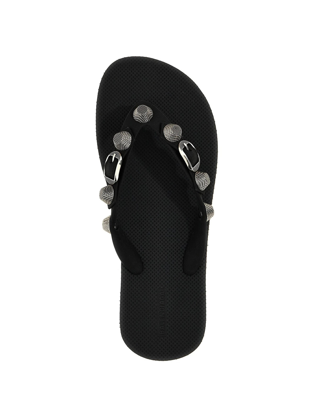 Balenciaga Slides in black, Rubber — view 4